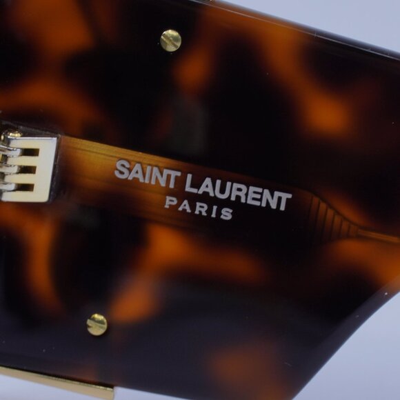 Saint Laurent SLM119/F BLAZE 003 Sunglasses Black/Havana Butterfly Frame main image 6